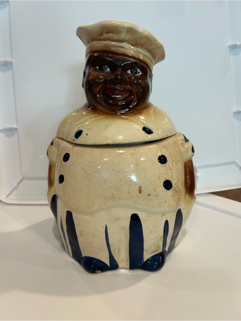 1940’s National Silver Company Chef Cookie Jar
